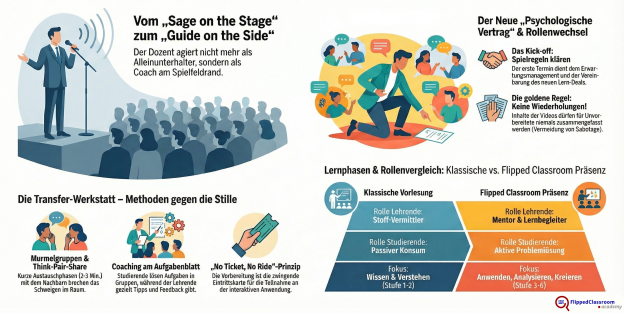 Grafik zur Präsenzphase Grafik zur Präsenzphase