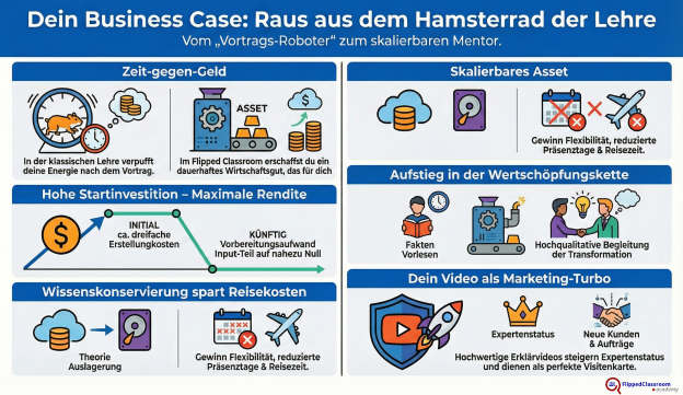 Grafik: Business-Case Flipped Classroom Grafik: Business-Case Flipped Classroom